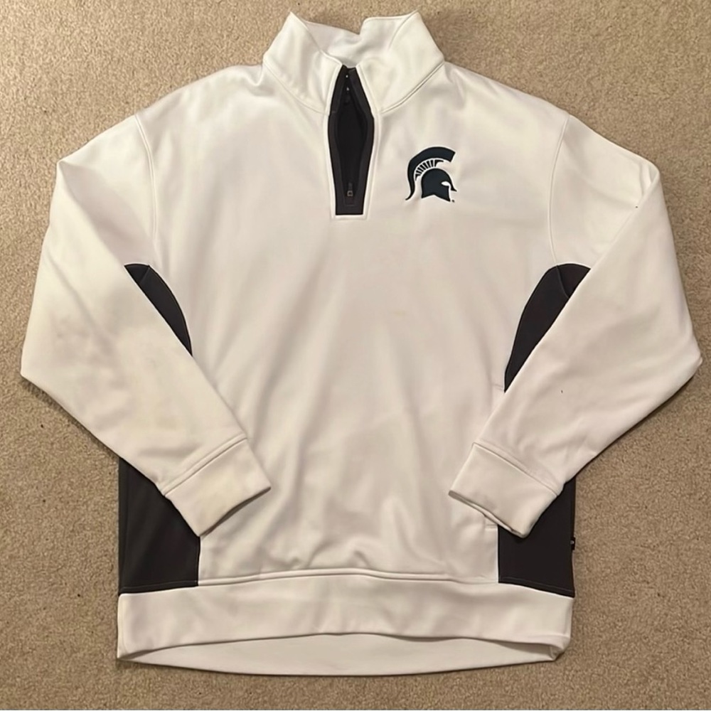 Pennant Michigan State Quarter-Zip, S, Barely Worn
